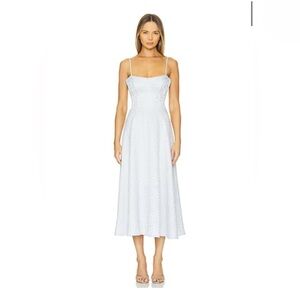 Line & Dot Penni Midi dress size Large NWT